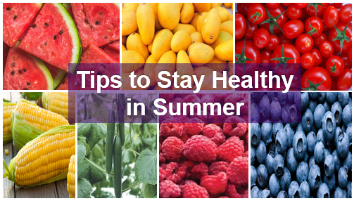 Tips to Stay Healthy in Summer