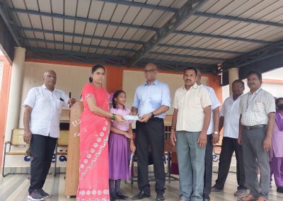 Dr Gokhale has awarded private scholarships to meritorious students