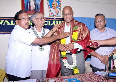 Dr. Gokhale Guest Speaker at Walkers Club Tenali Health Meet
