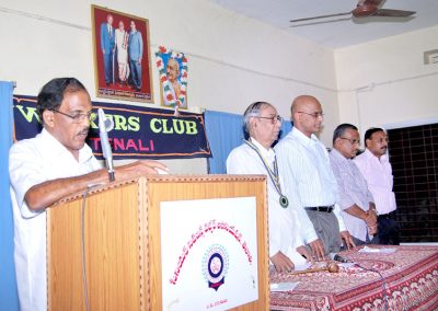 Dr. Gokhale Guest Speaker at Walkers Club Tenali Health Meet