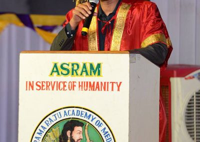 Dr Alla Gopala Krishna Gokhale @ 11th Graduation Day Convocation of ASHRAM Medical College