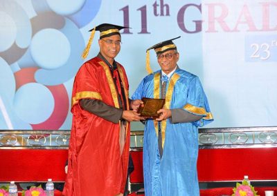 Dr Alla Gopala Krishna Gokhale @ 11th Graduation Day Convocation of ASHRAM Medical College