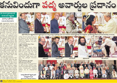 Grand Felicitation Ceremony for Padma Award Recipients