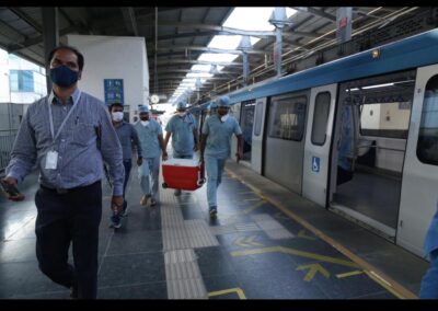 Metro Transports Live Heart for Transplant | Dr Gokhale