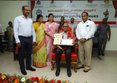 Ugadi Puraskaram for excellence in the medical field