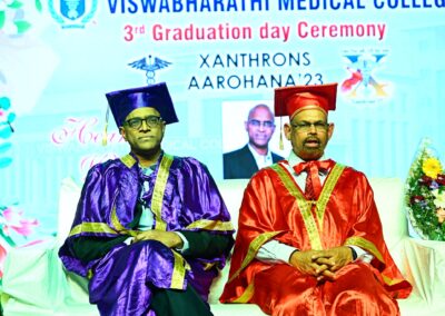 Dr Gokhale Graces Vishwa Bharati Medical College Graduation Day as Chief Guest